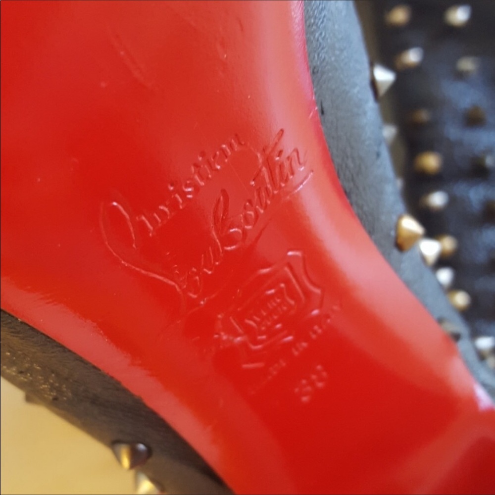 Studded Christian Louboutin boots! - Picture 5 of 8